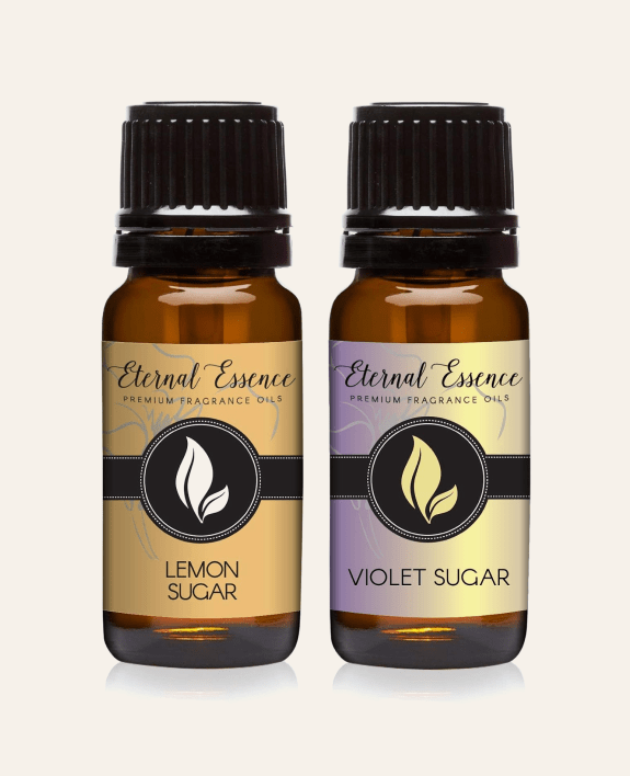 Lemon Sugar & Violet Sugar