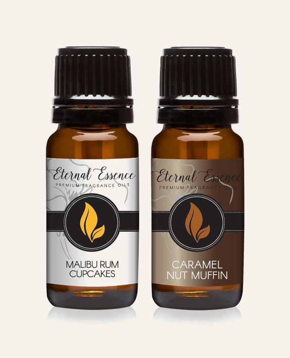 Malibu Rum Cupcakes & Caramel Nut Muffin
