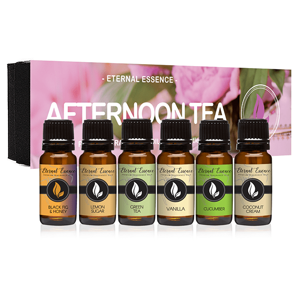 Afternoon Tea Essential Oils 16 Pack Gift Set by Eternal Essence Oils