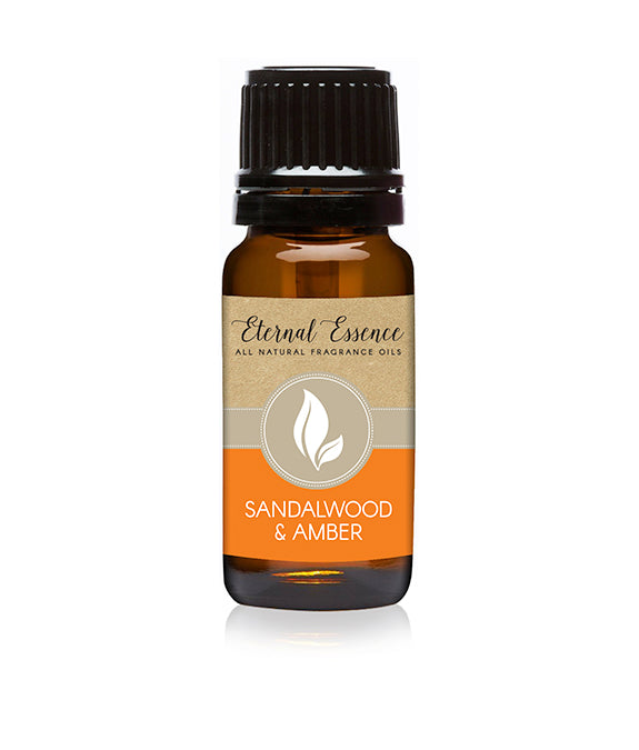 All Natural Fragrance Oils - Sandalwood & Amber