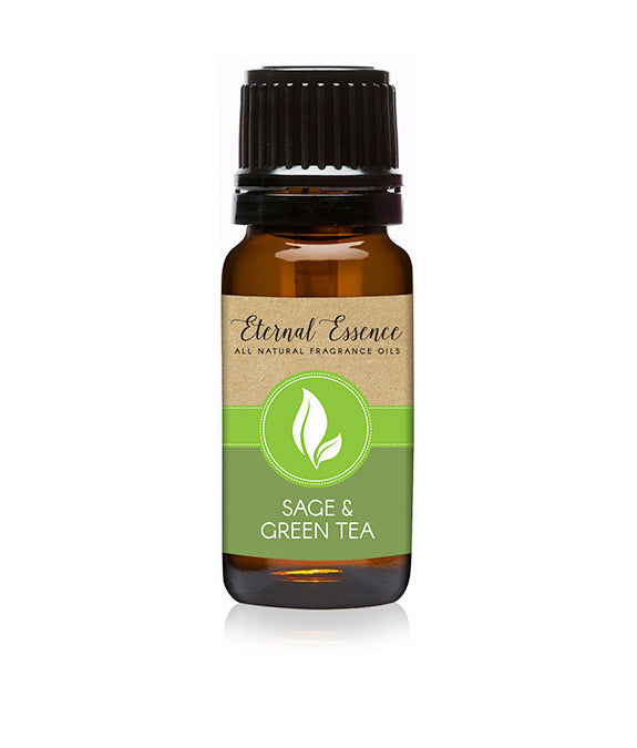All Natural Fragrance Oils - Sage & Green Tea