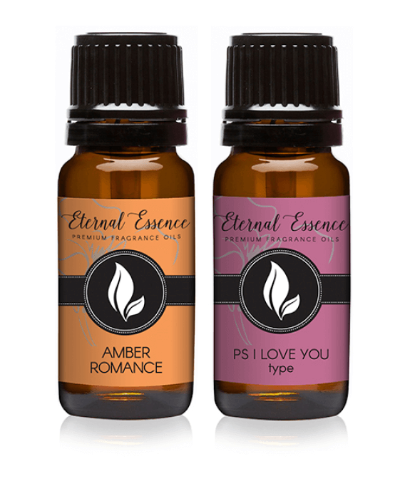 Pair (2) - Amber Romance & PS I Love You - Premium Fragrance Oil Pair - 10ML