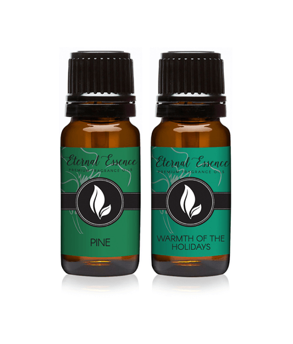 Pair (2) - Pine Needle & Warmth of The Holidays - Premium Fragrance Oil Pair - 10ML by Eternal Essence Oils