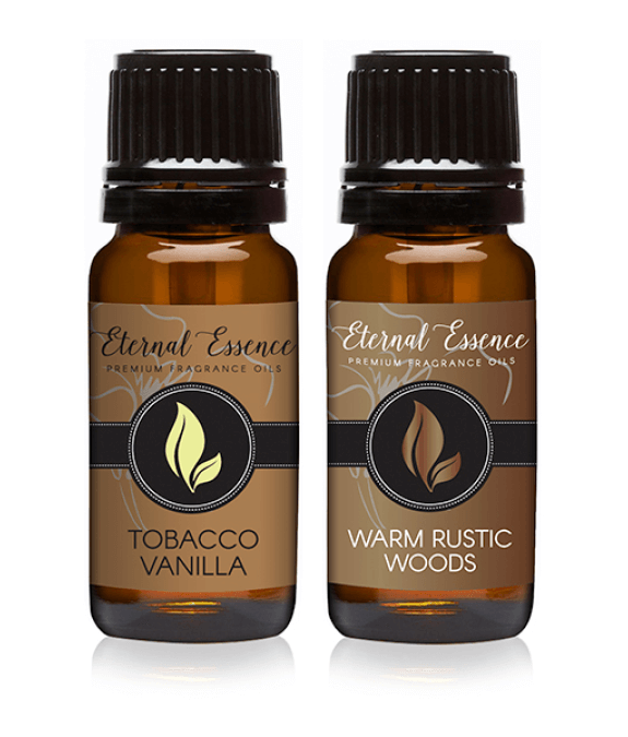Pair (2) - Tobacco Vanilla & Warm Rustic Woods - Premium Fragrance Oil Pair - 10ML