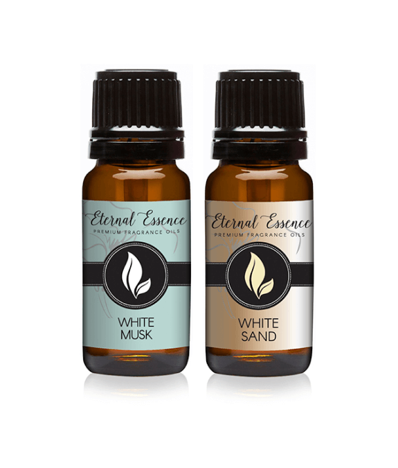 Pair (2) - White Musk & White Sand - Premium Fragrance Oil Pair - 10ML