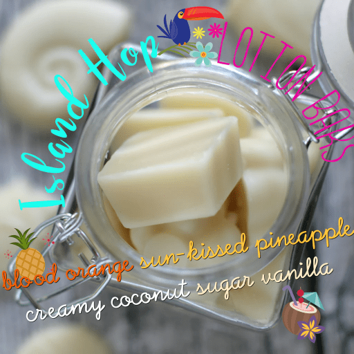 Make Your Own Island Hop Lotion Bar