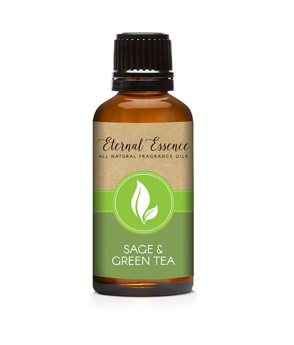 All Natural Fragrance Oils - Sage & Green Tea