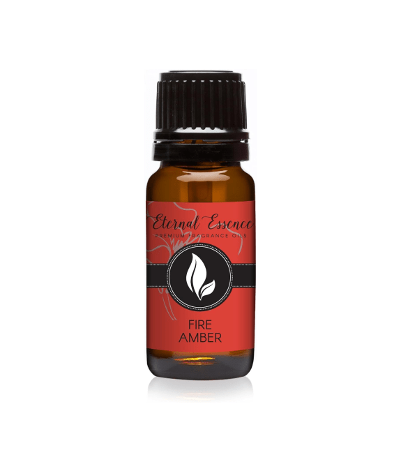 Fire Amber Premium Fragrance Oil - Scented Oil - 10ml, White