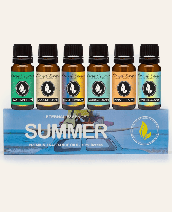 Summer fragrance oil gift set