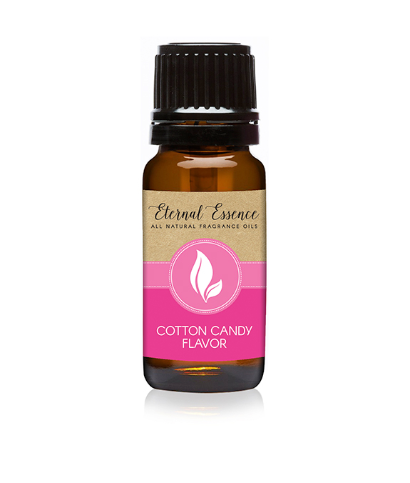 Bottle of Cotton Candy Flavored Essential Oil by Eternal Essence Oils