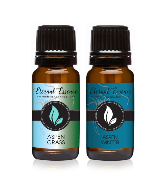Pair (2) - Aspen Grass & Aspen WInter- Premium Fragrance Oil Pair - 10ML
