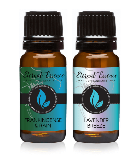 Pair (2) - Lavender Breeze & Frankincense & Rain - Premium Fragrance Oil Pair - 10ML