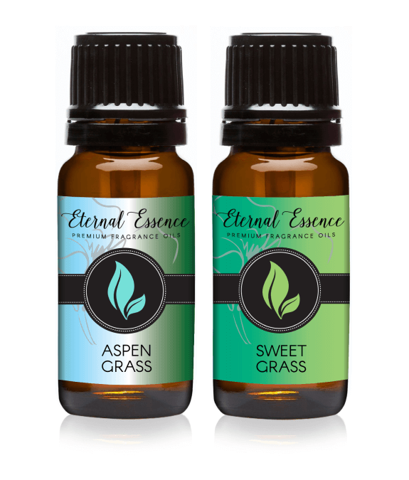 Pair (2) - Aspen Grass & Sweet Grass -Premium Fragrance Oil Pair - 10ML