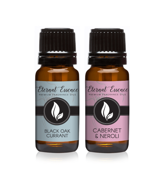 Pair (2) - Black Oak Currant & Cabernet & Neroli - Premium Fragrance Oil Pair - 10ML