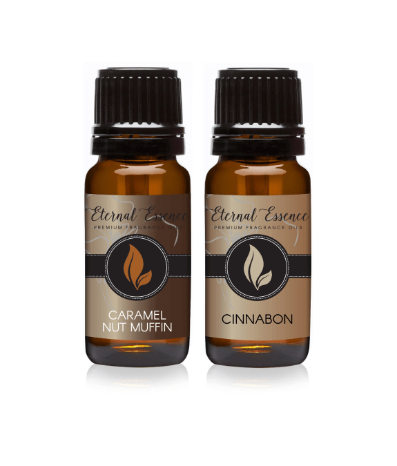 Pair (2) - Caramel Nut Muffin & Cinnabon - Premium Fragrance Oil Pair - 10ML