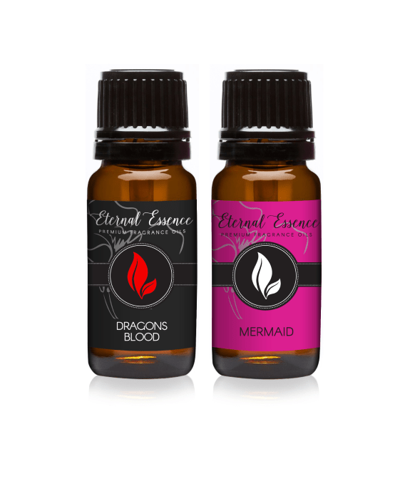 Pair (2) - Dragons Blood & Mermaid - Premium Fragrance Oil Pair - 10ML