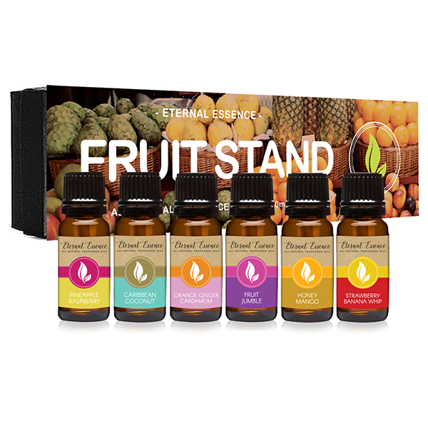 Fruit Stand - Gift Set Of 6 All Natural Fragrance Oils