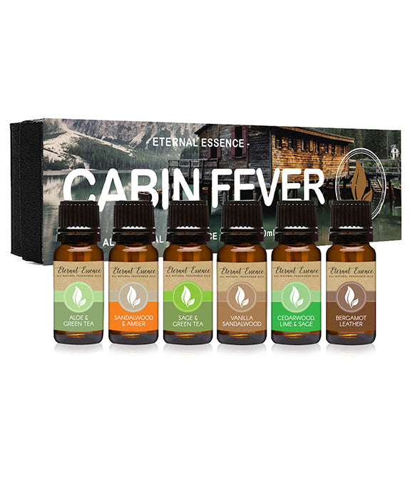 Cabin Fever - Gift Set Of 6 All Natural Fragrance Oils